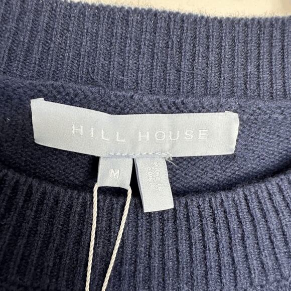 NWT Hill House Womens Navy Merino Wool The Sylvie Mini Sweater Dress Size M - Picture 5 of 10